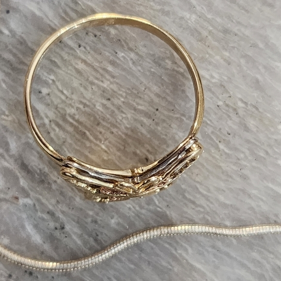 Coleman Butterfly Fine Jewelry 10k 12k 925 Bundle Ring Necklace Bracelet Size OS - Picture 9 of 14